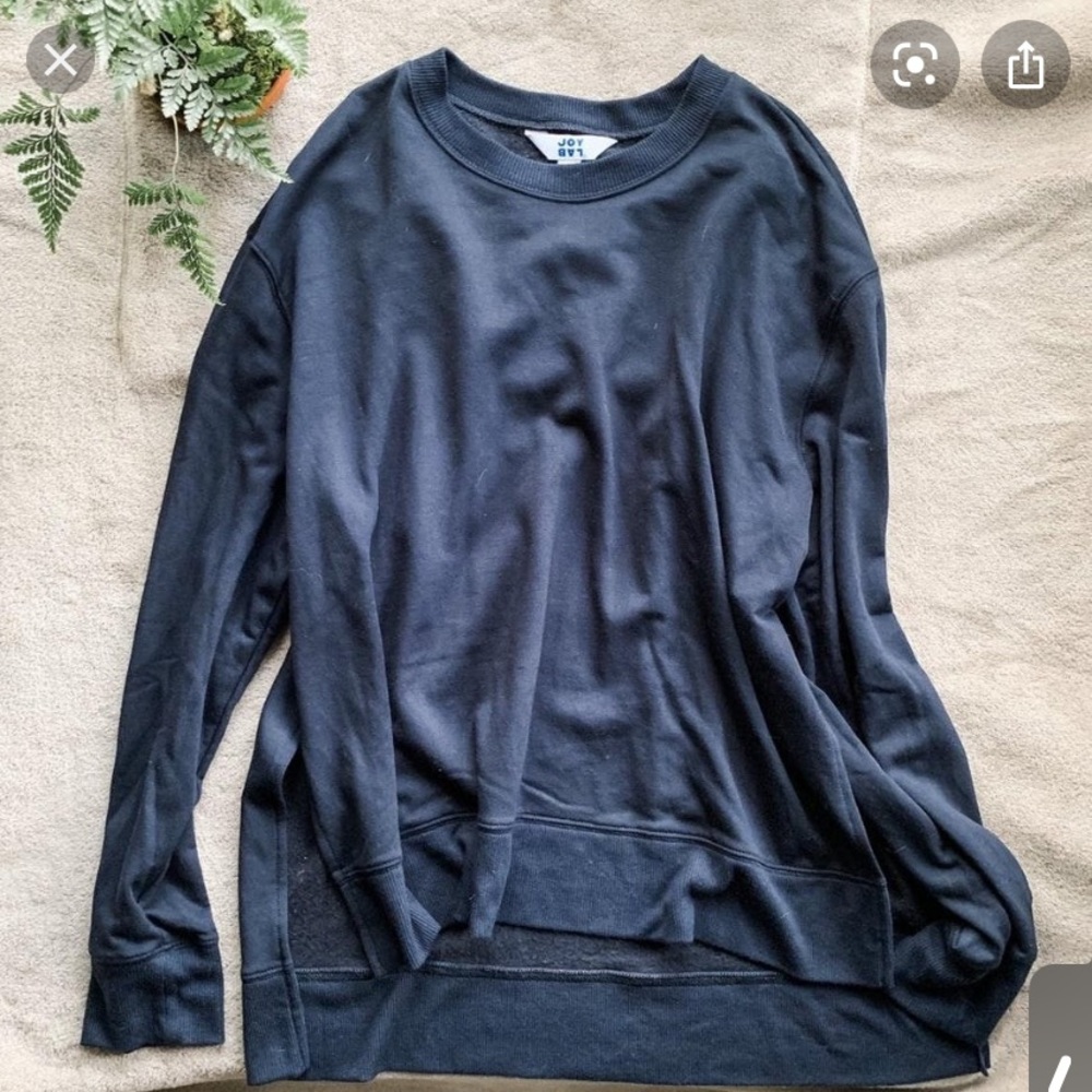 cute navy sweatshirt